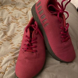 Nobull pink trainers